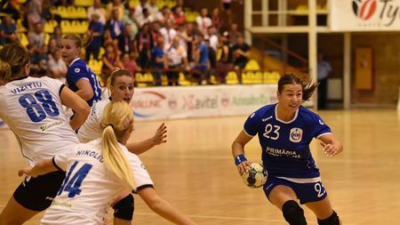 Iryna Glibko, "talismanul" echipei HCM Rm. Vâlcea în acest sezon, îndrăznește să viseze frumos după 9 victorii în ultimele 10 partide: "Cred că avem toate șansele să jucăm sezonul viitor în Cupa EHF"