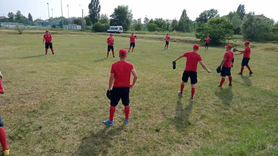 Foto: Leaders Călărași, la antrenamentul oficial de la Budapesta, cu o zi înaintea debutului în competiția europeană