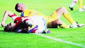 Lovitură pentru "câini"!** Bakaj s-a accidentat la națională și așteaptă rezultatul RMN-ului