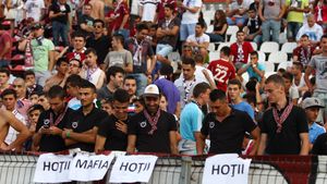 Motivul pentru care barajul Rapid - Chiajna nu s-a văzut la TV! Suma cerută de FRF pentru drepturi