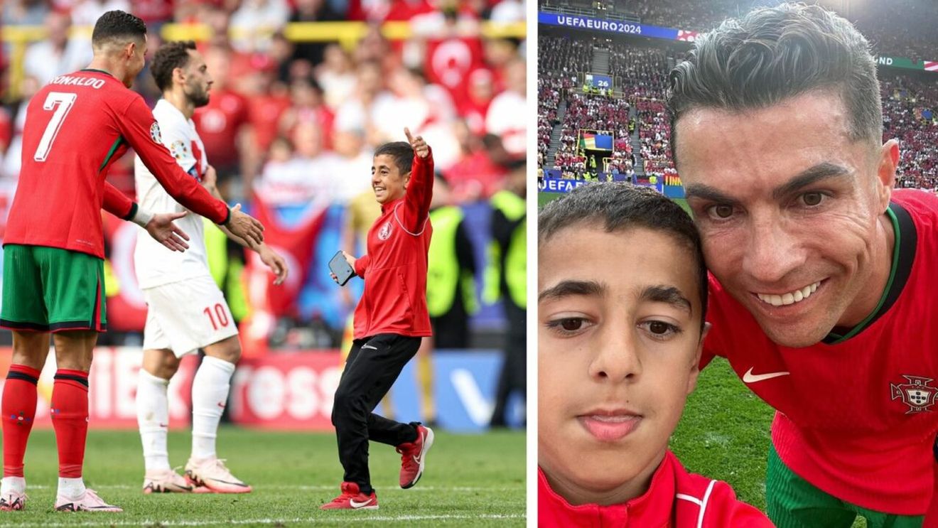 Fără alte comentarii: s-a aflat decizia UEFA în cazul copilului care a sărit din tribună, de lângă tată, și a intrat pe teren la EURO pentru o poză cu Cristiano Ronaldo