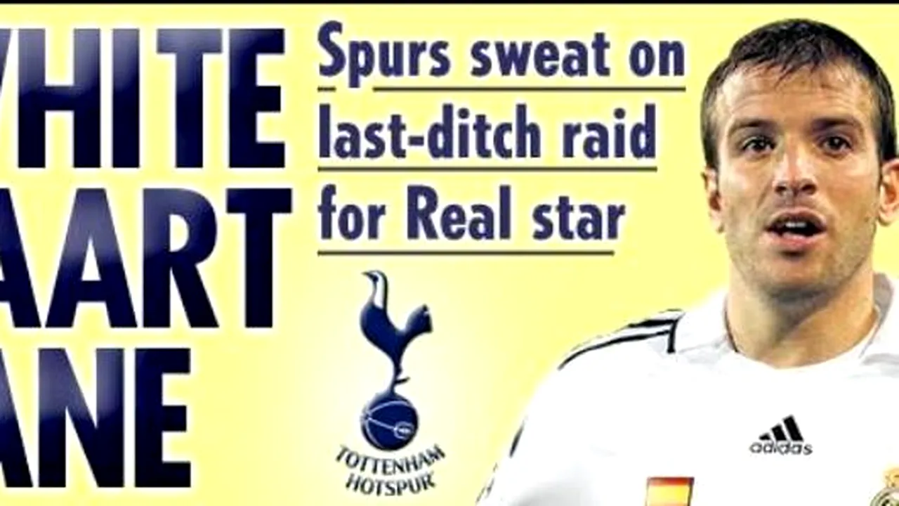 OFICIAL** Van der Vaart a semnat pe patru ani cu Tottenham