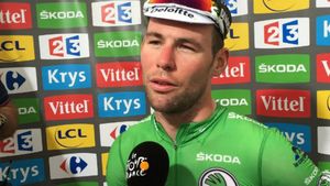 Turul Franței | Mark Cavendish a devenit numărul 2 în istoria Marii Bucle, după succesul de la Angers. În fața britanicului se mai află doar Eddy Merckx