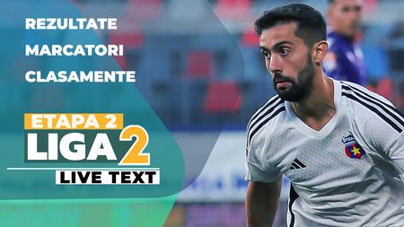 Liga 2, etapa 2 | Steaua se impune la Buzău, CS Mioveni învinge surpriza din prima rundă. FC Bihor a fost îngenuncheat la Buftea, Miercurea Ciuc a defilat și la Severin