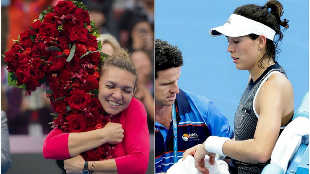 Halep poate pierde locul 1 mondial până la Australian Open. Decizia luată de Garbine Muguruza