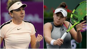 Simona Halep merge în "optimile" de la Indian Wells, după o victorie muncită în fața impresionantei Caroline Dolehide. Filmul, cadru cu cadru, al unui meci în care numărul 1 mondial a încasat, a suferit, a insistat, s-a descătușat și a răzbit | FOTO & VIDEO