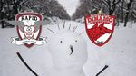 Iadul Alb se dezlănțuie la Rapid – Dinamo! Condițiile meteo extreme în care se dispută derby-ul de azi