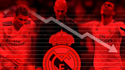 Zidane, „from hero to zero”: a dus Realul în situații pe care fanii nici nu le credeau posibile! Cele șapte recorduri negative care vor rămâne în istorie, după un tur umilitor în La Liga