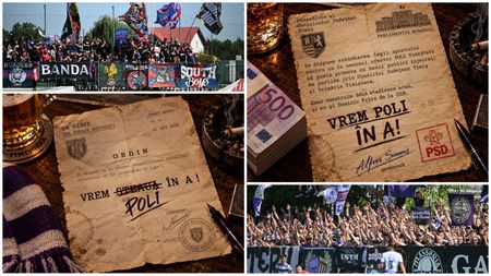 Contre între suporteri înainte de Știința Poli Timișoara - Steaua! Derby-ul programat la Sibiu a început deja cu mesaje ironice între cele două galerii