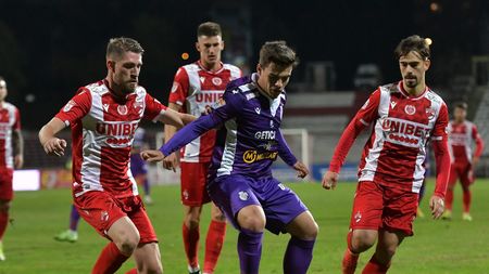 Cristi Dumitru, speranțe mari după golul cu Dinamo: „Dacă o ținem tot așa, cu siguranță o să intrăm în play-off”