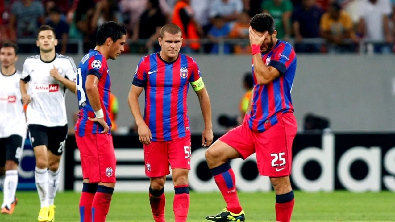 Legia a ținut-o în șah pe Steaua. 