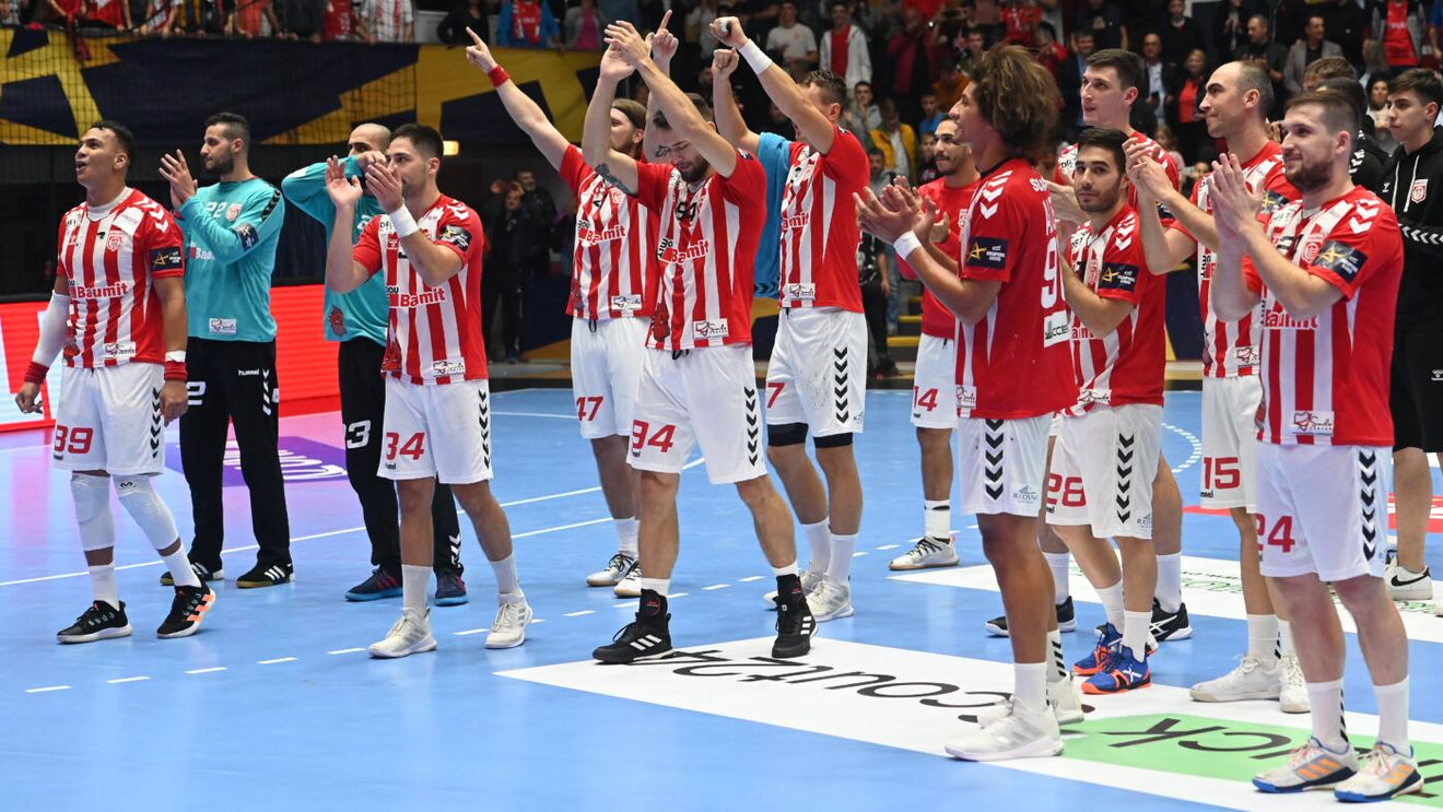 Dinamo nu a reușit să îi facă față colosului PSG, în Liga Campionilor la handbal masculin! „Dulăii” speră în continuare la calificarea în play-off