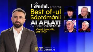 Gândul prezintă Best Of Ai aflat! Cu Ionuț Cristache - vineri, 6 martie, de la ora 15.00