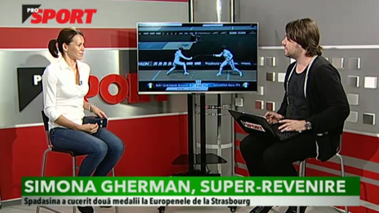 LIVE VIDEO ProSport Raport | Andru Nenciu, în dialog cu Simona Gherman, proaspăt medaliată la Europenele de scrimă