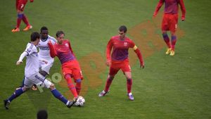Steaua, o nouă înfrângere usturătoare în Youth League. Ion Toma: "Nu sunt supărat pe jucători, atât am putut"