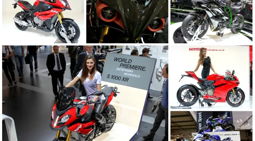 SPECIAL | Fotoreportaj de la EICMA 2014, salonul în care au fost prezentate cele mai noi motociclete. De la premiera mondială BMW S1000 XR la 