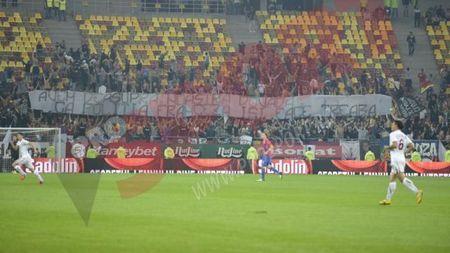 "Avem deasupra noastră dovada că poliția franceză își face datoria"** FOTO: Mesajele ultrașilor steliști pentru rivali