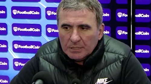 Gheorghe Hagi, supărat pe atacanți după remiza cu CFR Cluj: „N-am jucat colectiv”. Ce spune despre convocările de la echipa națională