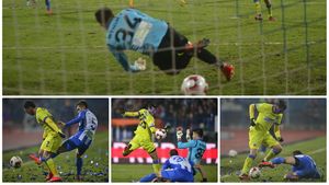 Cupa României | CSU Craiova-Steaua 0-1. Rusescu a stins nocturna pe arena "Ion Oblemenco"