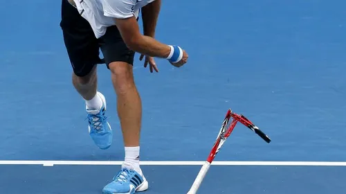 VIDEO INCREDIBIL | Arbitru de tenis, fugărit de un jucător turbat. Scena s-a petrecut la scorul de 0-6, 0-2