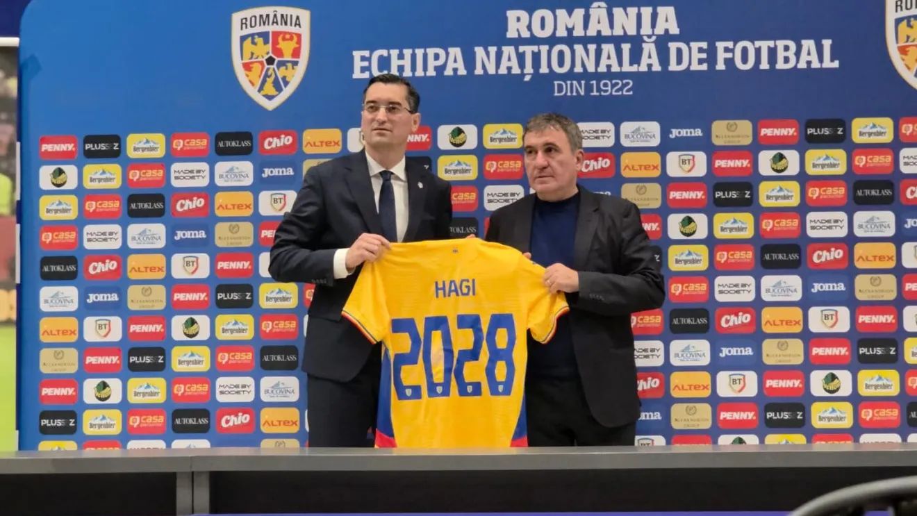 FRF a anunțat staff-ul complet al lui Gică Hagi la naționala României!