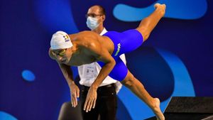 Vlad Stancu și-a depășit condiția la concursul de la Rotterdam! „Duracell" de România a înotat fantastic | SPECIAL