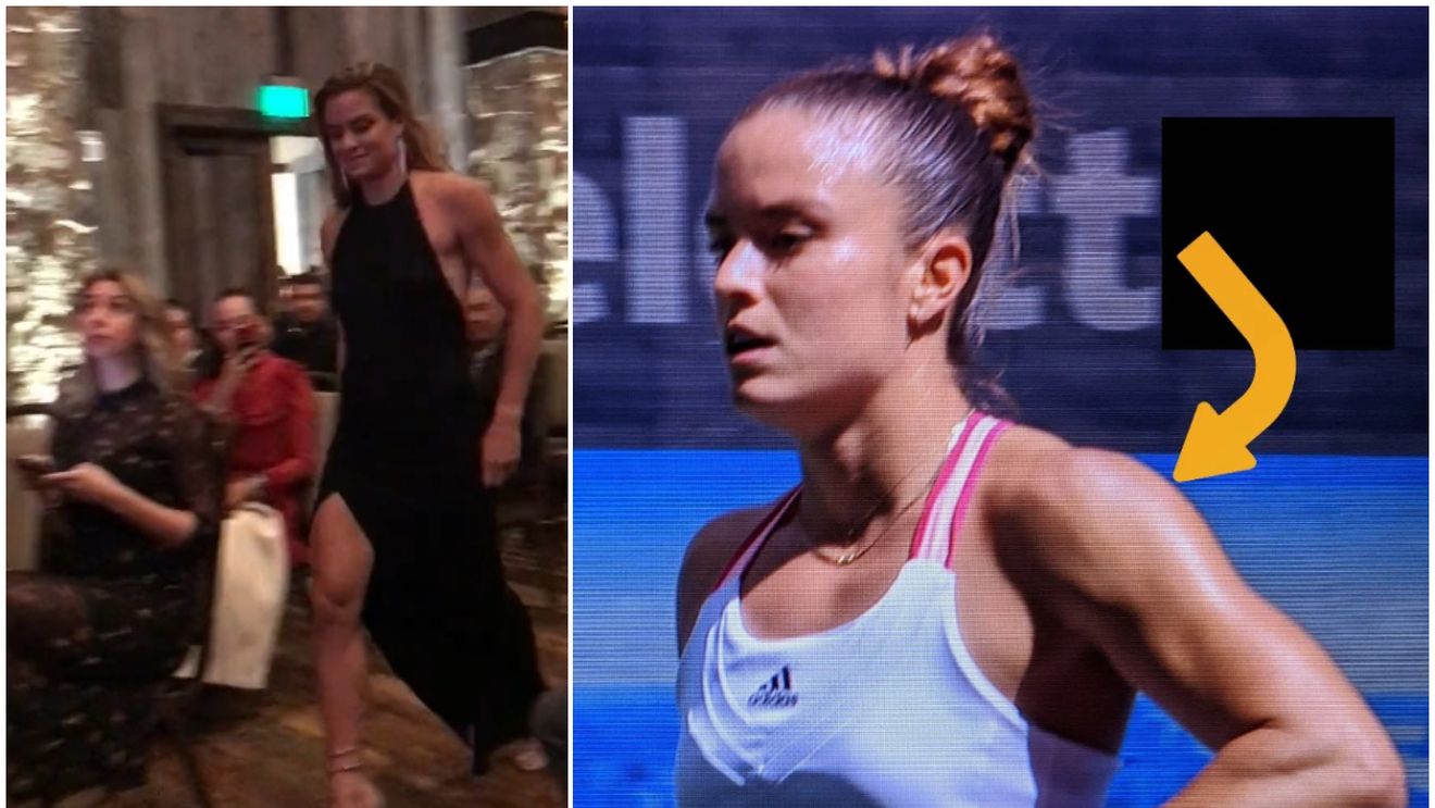 Cazul Simona Halep continuă să facă valuri! Maria Sakkari, o jucătoare cu fizic impresionant, a dezvăluit de câte ori a fost testată anti-doping | FOTO