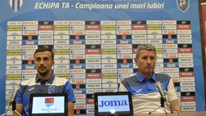 "Avem meci de 6 puncte cu Voluntariul". Mulțescu vrea să învingă cu Craiova fosta sa echipă. Golgheterul oltenilor se gândește la națională