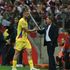 Decizie ȘOC! Radu Drăgușin, eliminat pentru o împingere ușoară la Lewandowski: penalty pentru Polonia