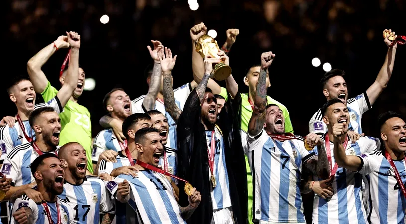 A sărutat Cupa Mondială înainte de mireasă. Vedeta din lotul Argentinei a adus mult râvnitul trofeu la propria nuntă | VIDEO