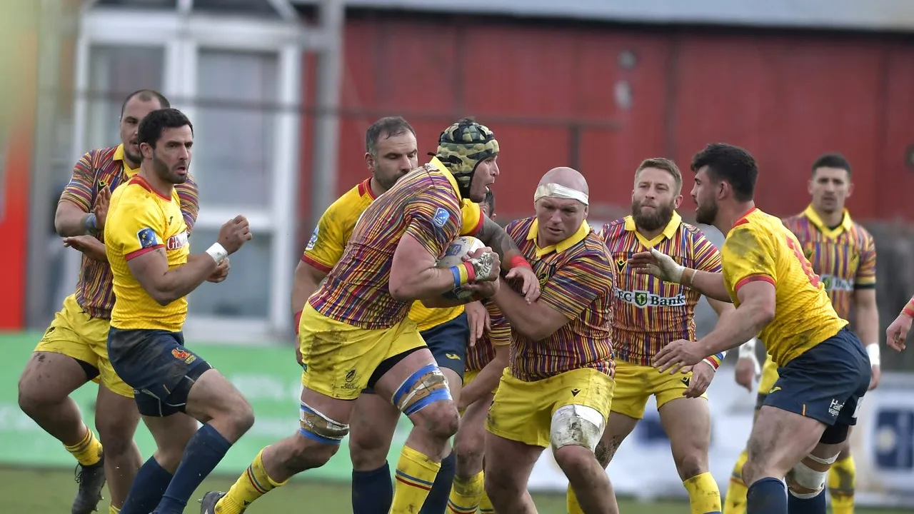Lotul de 32 de jucători cu care România atacă Rugby Europe Championship în 2022! Programul meciurilor