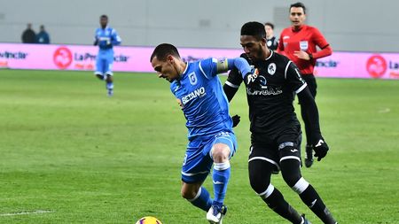 Discursul lui Mitriță, după ce a adus victoria pentru Craiova în ultimul meci din acest an: "I-am dedicat primul gol domnului Balaci"