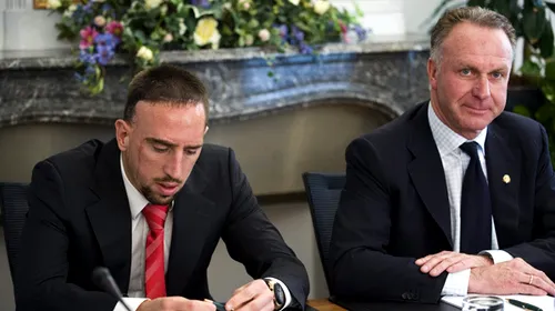 A refuzat Madrid, Barcelona, Chelsea și United! OFICIAL: Ribery la Bayern până-n 2015!