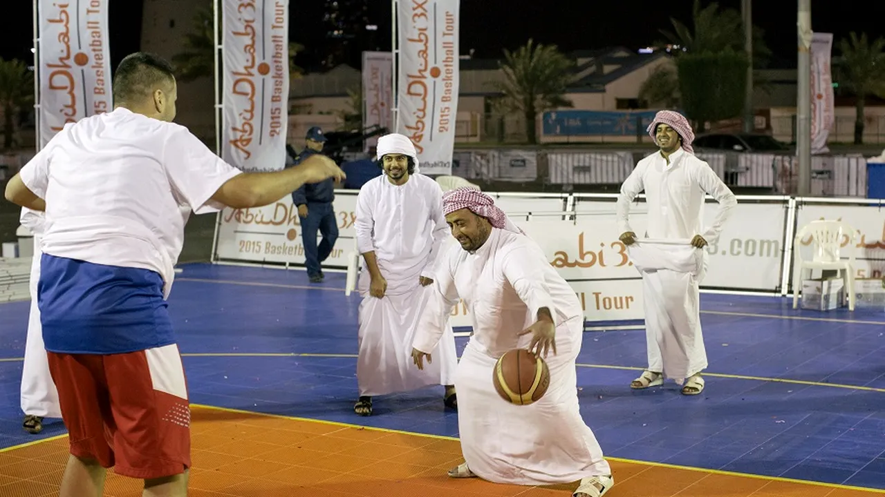 Campionul European la 3x3, Angel Santana, i-a cucerit si pe arabi