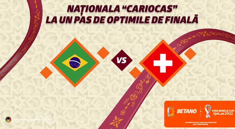 ADVERTORIAL | Naționala „Cariocas” este la un pas de optimile Cupei Mondială FIFA 2022™