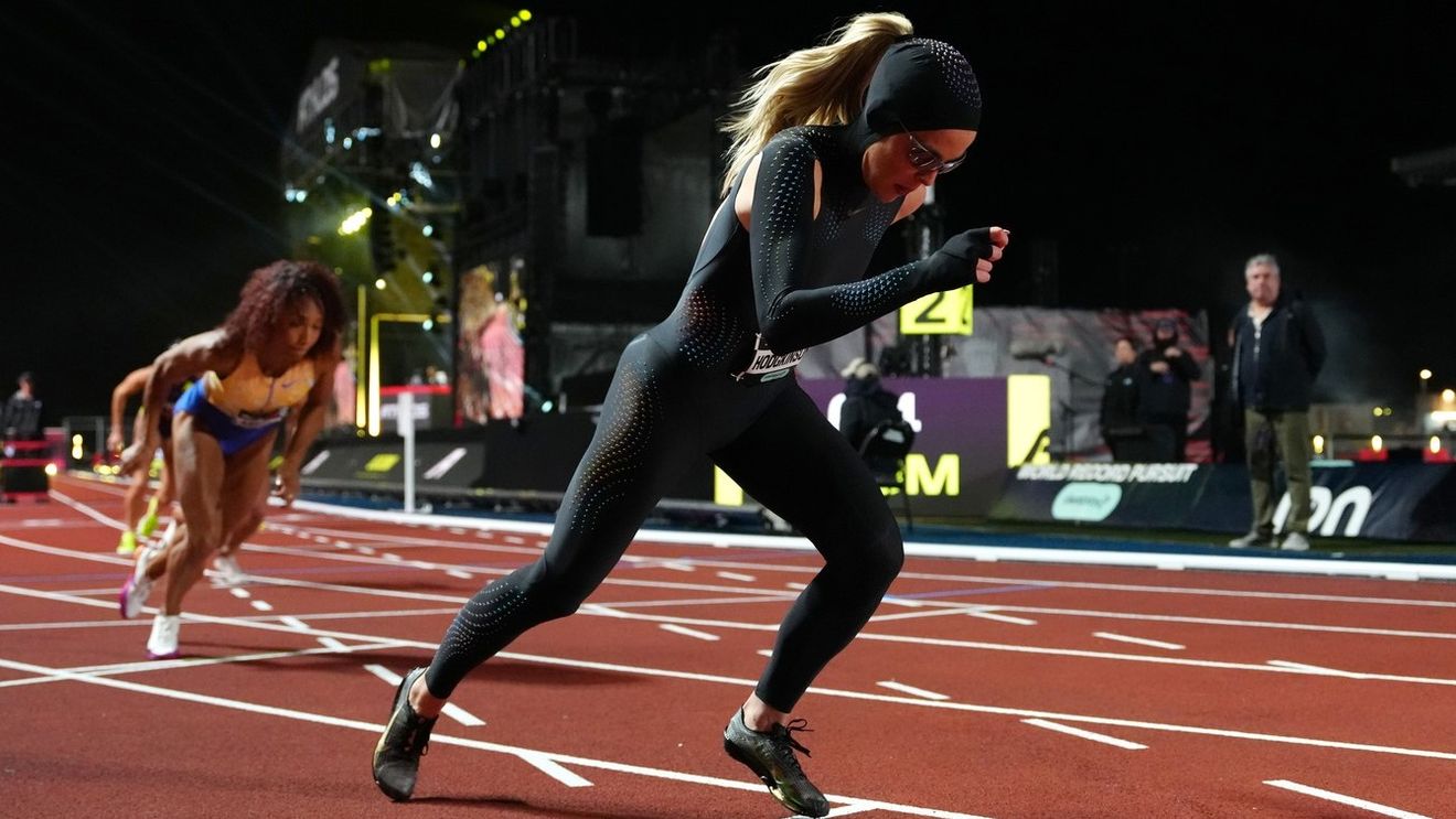 Costumul care poate revoluționa atletismul! Campioana olimpică a apărut complet acoperită pe pistă