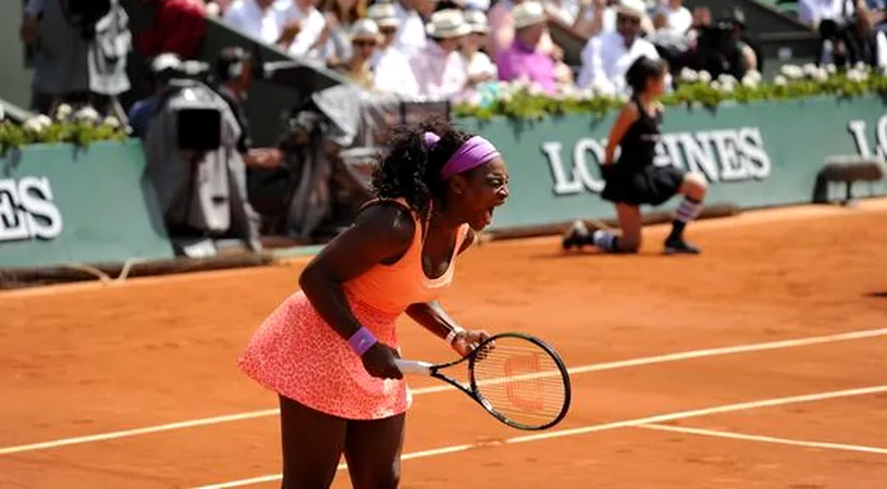 Incredibila Serena Williams luptă și nu ratează finala de la Roland Garros: de la 