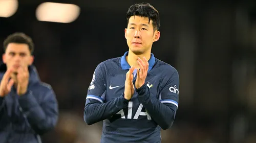 Starul Heung-Min Son și-a atacat colegii în frunte cu Radu Drăgușin! Căpitanul lui Tottenham nu s-a ferit de cuvinte dure după rușinea cu Fulham