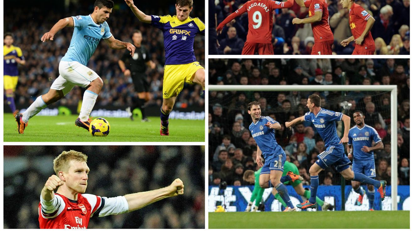 United - City 0-3, Arsenal - Swansea 2-2. "Tunarii" ies din luptă, "cetățenii" vin la trei puncte de Chelsea