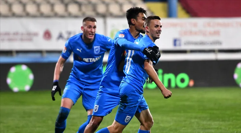 Hermannstadt - CS U Craiova 0-1. Bancu, eroul oltenilor la Mediaș! Meci mare făcut de Pigliacelli