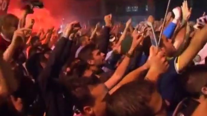 VIDEO IMPRESIONANT | Surpriză imensă pentru jucătorii lui Juve, la reîntoarcerea la Torino. Cum i-au primit fanii: "Suntem mândri de voi"