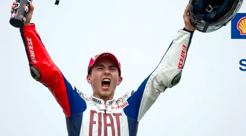 Jorge Lorenzo a câștigat titlul mondial la MotoGP