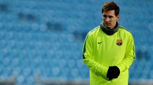 Ce se întâmplă cu Messi? Camerele TV au surprins un moment care îi pune pe gânduri pe fanii Barcei: „Se simte bine? Pare posedat”