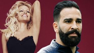 Adil Rami s-a despărțit de Pamela Anderson! Starleta din "Baywatch" e din nou singură