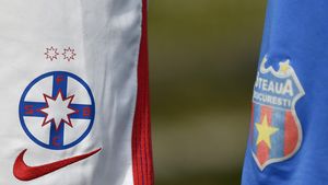 La un pas de bătaie la meciul FCSB - CSA Steaua din Liga de Tineret! Scandal din cauza arbitrajului