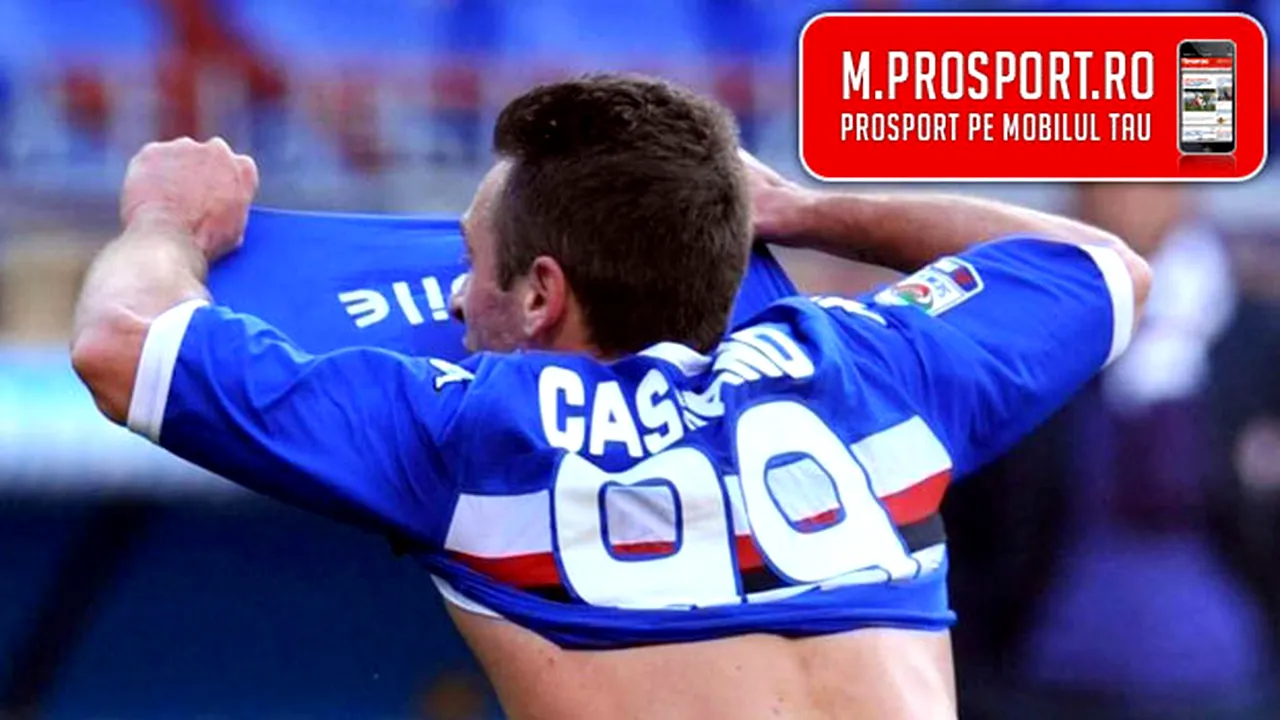 Cassano, gata să renunțe la 1 milion de euro pentru a reveni la Sampdoria!