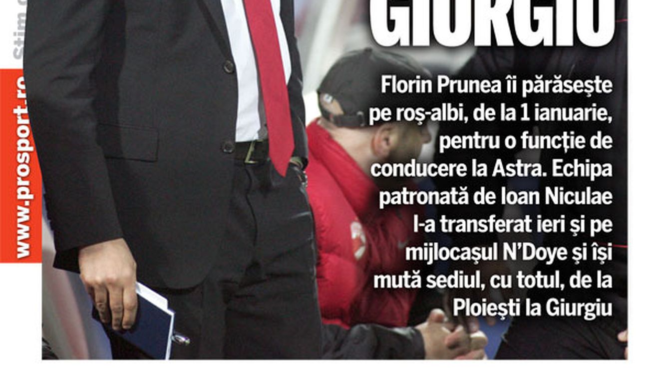 "Haita", 'dezmembrată' pe bucăți!** Dinamo se mută la Giurgiu