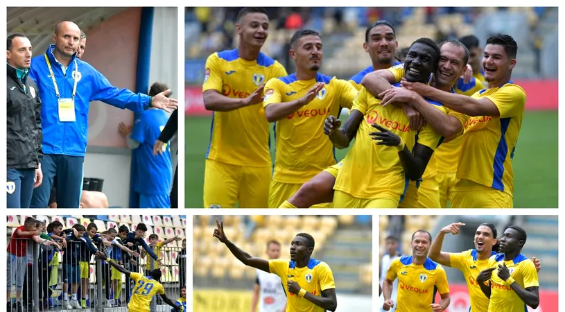 Nae Constantin, la superlativ după succesul categoric al Petrolului cu Dacia Unirea. Cuvinte mari pentru omul meciului, Sory Diarra: ”Va ajunge sus în fotbal”