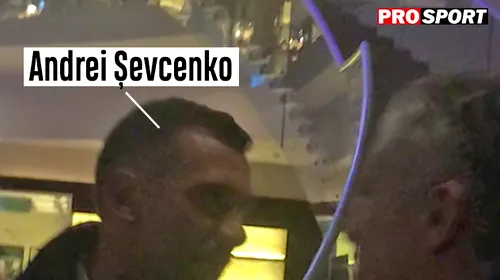 Andrei Șevcenko, cel mai arogant star prezent la tragerea la sorți EURO 2020! Ce a făcut în separeul unui hotel de cinci stele. EXCLUSIV FOTO&VIDEO