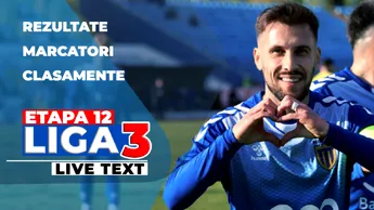 Etapa 12 Liga 3 | Liderul KSE Târgu Secuiesc a fost umilit la Traian, Ştiinţa Poli Timişoara și-a spulberat adversarul și a obținut scorul rundei. Unirea Alba Iulia a trecut la scor de Cugir